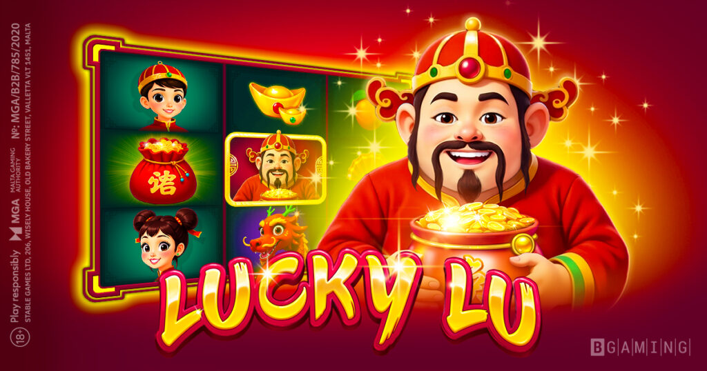 Lucky Lu saving up a fortune in his lucky pot