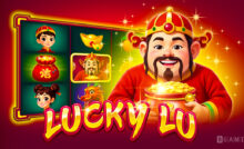 Lucky Lu saving up a fortune in his lucky pot